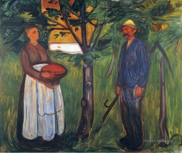  Munch Peintre - fertilité ii 1902 Edvard Munch